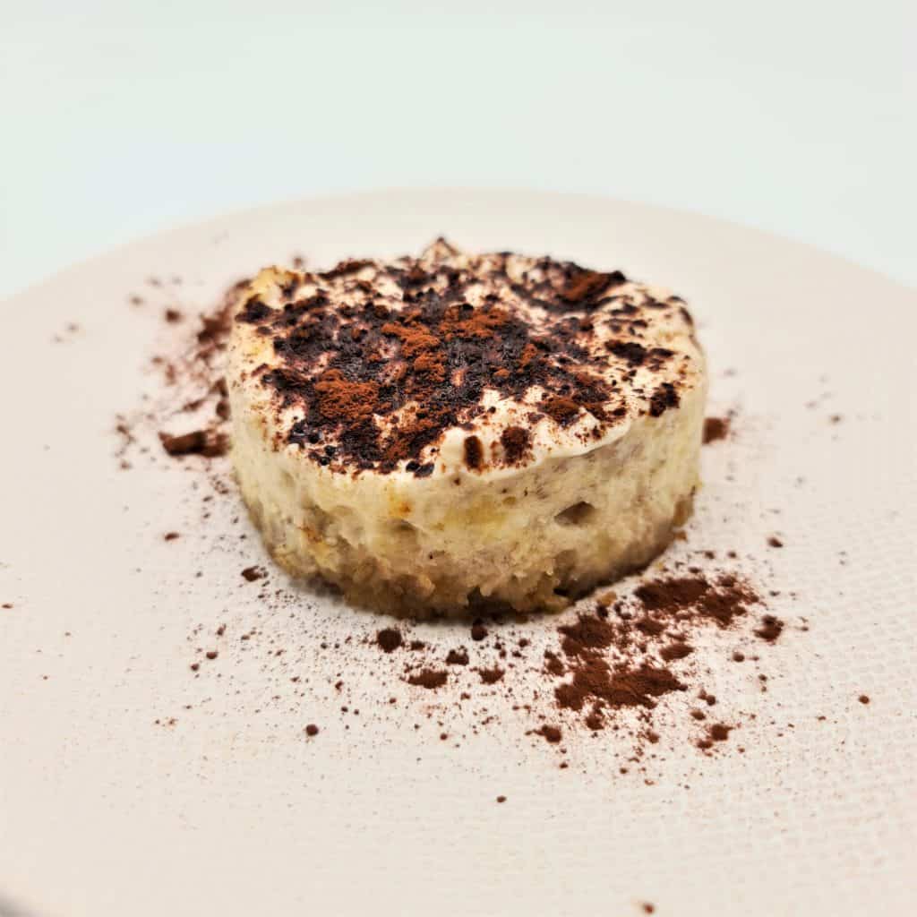 Une recette parfaite pour le goûter en DME : le cheesecake poire cacao.