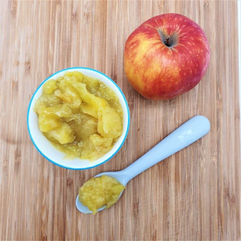Une recette d'une bonne compote pomme poire à tester d'urgence en DME.