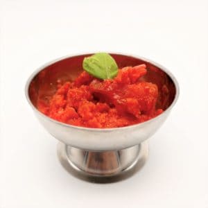 A refreshing treat from BLW : strawberry basil ice cream. An easy recipe to make.