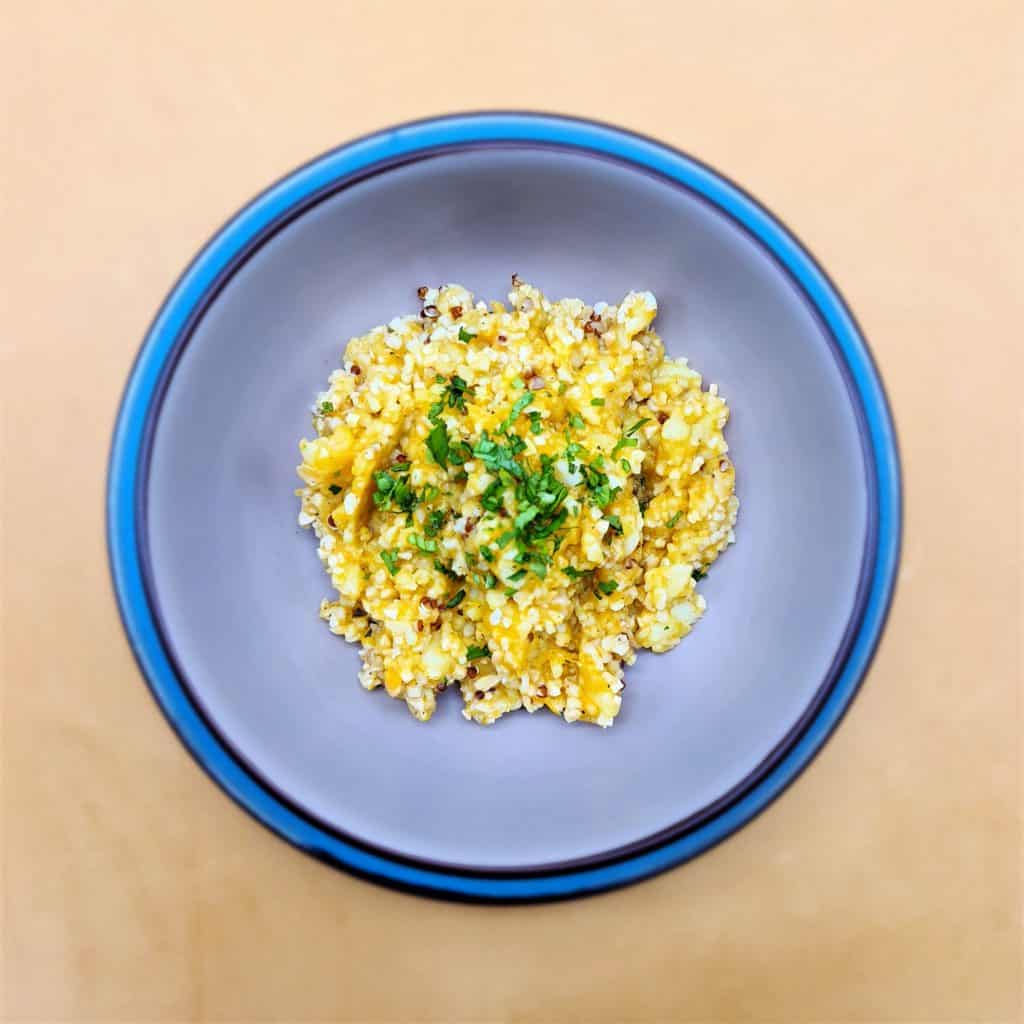 Du quinoa au potiron pour un repas sain en DME. Cette recette est excellente.