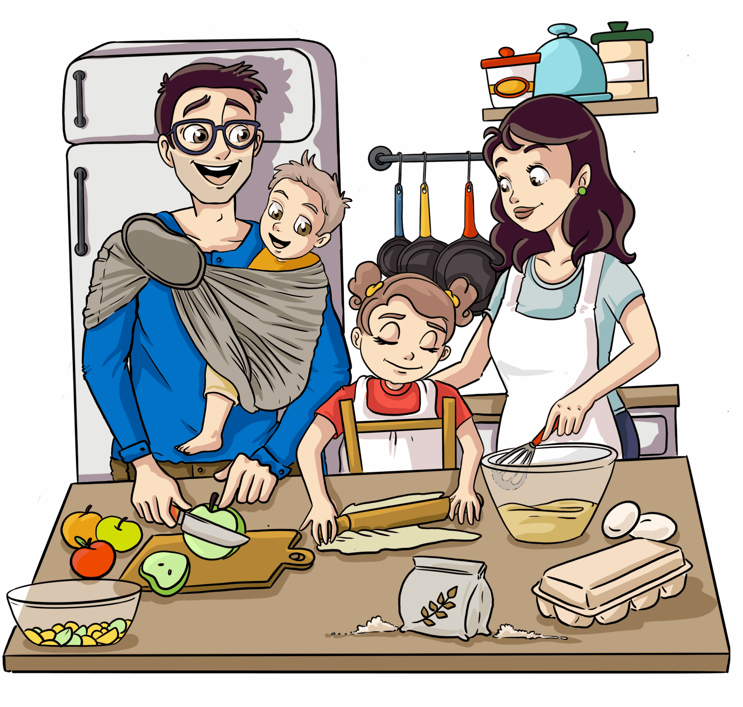 Koken met baby: een leuke activiteit om met je gezin te doen
