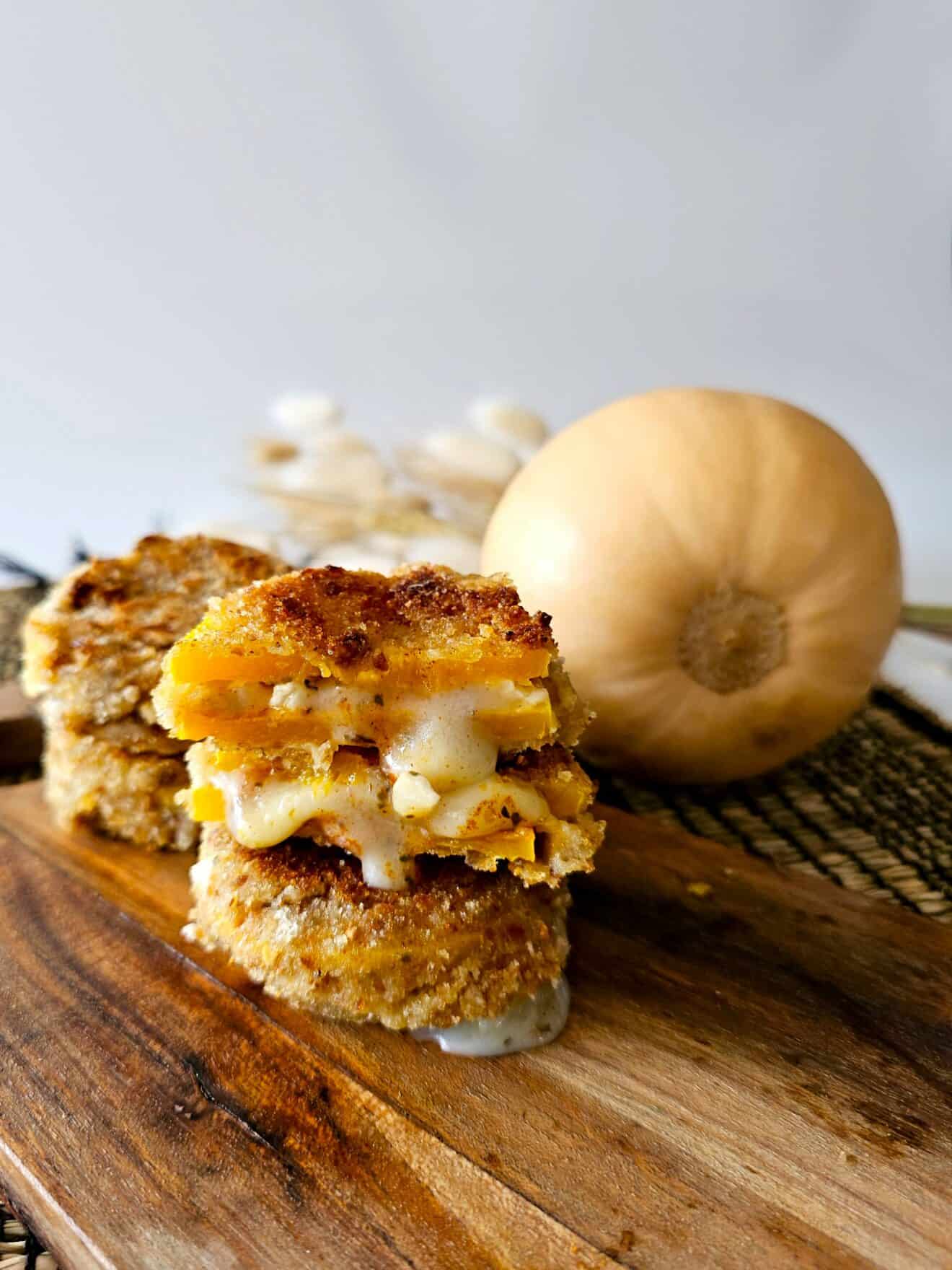 Buterdnuts Panés butternuts et fromage de chèvre - DME Bébé