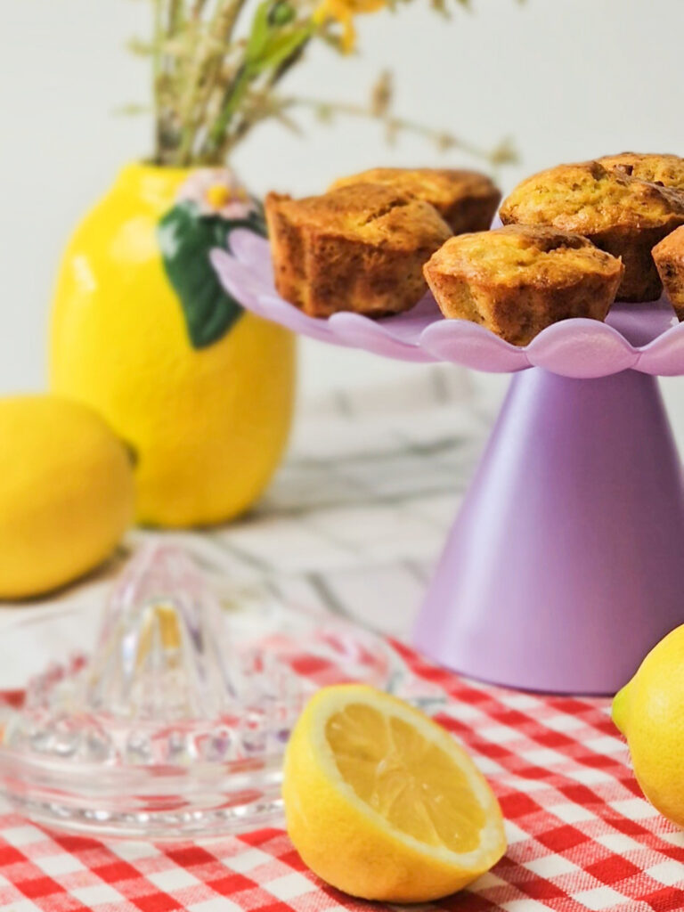 Muffins citron pour bébé dme 6 mois gouter