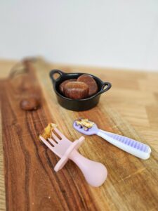 La châtaigne pour bébé dès 6 mois : un aliment doux, riche en énergie et facile à digérer, parfait pour l’automne en DME 🌰